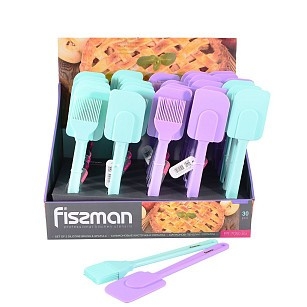 Cиликоновая кисточка и лопатка Fissman (7050)
