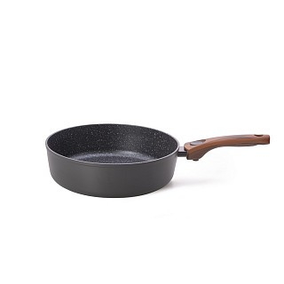 Сковорода Fissman глубокая CAPELLA 28x8 см со съемной ручкой (14963)