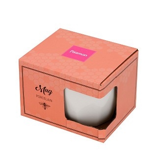 Кружка Fissman 380 мл порцеляна (19220)