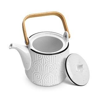 Заварювальний чайник Fissman ART DECO 1000 мл порцеляна (13544)