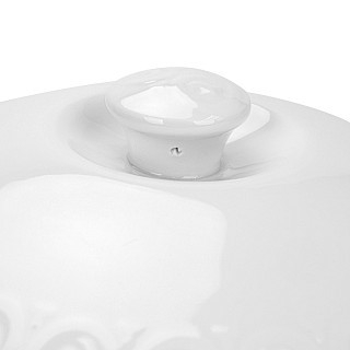 Форма для запекания Fissman круглая с крышкой PARMIGIANO 292х25х72 см/17 л фарфор (13708)