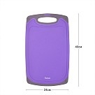 Разделочная доска для мяса, овощей и фруктов Fissman 40x24x0,8 см (8018)