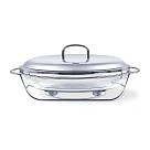 Овальный мармит Fissman 42x25x19 см 3.0 л (6031)