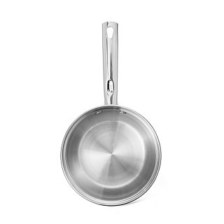 Ковш Fissman FELINA 14x8,5 см/1,1 л со стеклянной крышкой нержавеющая сталь (5497)
