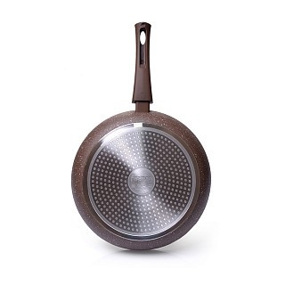 Сковорідка для смаження Fissman SMOKY STONE 24x4,9 см зі знімною ручкою (4371)