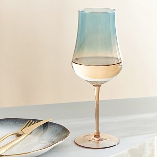 Набір з 2-х бокалів Fissman для білого вина 480 мл скло (13685)