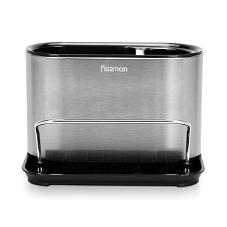 Кухонний органайзер Fissman 18x12x13 см нержавеющая сталь, пластик (17076) Кухонний органайзер Fissman 18x12x13 см нержавеющая сталь, пластик (17076)