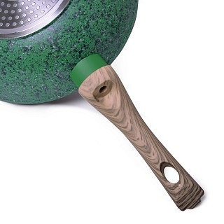 Сковорідка ВОК Fissman MALACHITE 24x7 см (4314) Сковорідка ВОК Fissman MALACHITE 24x7 см (4314)
