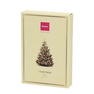 Блюдо Fissman CHRISTMAS овальне 30х20 cм порцеляна (14015) Блюдо Fissman CHRISTMAS овальне 30х20 cм порцеляна (14015)