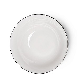 Салатник ALEKSA Fissman 23 см порцеляна (3901)