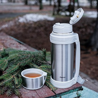 Термос Fissman 1500 мл нержавіюча сталь (9850)