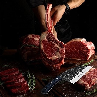 Сербский нож Fissman EL TORO 18 см сталь AUS-8 (2584)