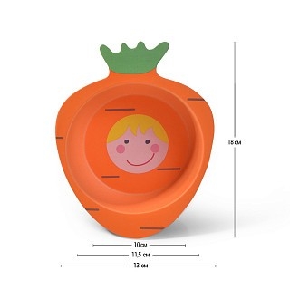 Тарілка Fissman 18 см МОРКВА (8366) Тарілка Fissman 18 см МОРКВА (8366)