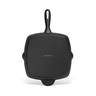 Квадратная Fissman сковорода-гриль 28х4,7 см с ручкой чугун (4151) Квадратная Fissman сковорода-гриль 28х4,7 см с ручкой чугун (4151)