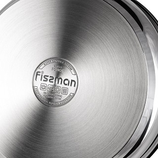 Сковорідка Fissman FORCE 26x7 см з індукційним антипригарним дном алюміній (5466)