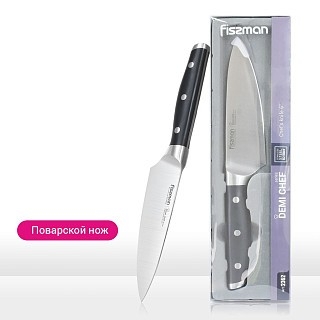 Ніж кухарський Fissman DEMI CHEF 15 см (2362) Ніж кухарський Fissman DEMI CHEF 15 см (2362)