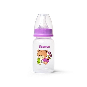 Пляшка для годування Fissman 120 мл фіолетовий (6870)