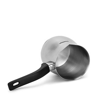 Турка для варки кофе Fissman 680 мл нержавеющая сталь с индукционным дном (3296) Турка для варки кофе Fissman 680 мл нержавеющая сталь с индукционным дном (3296)