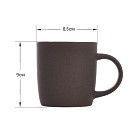 Кухоль Fissman 330 мл, колір КОРИЧНЕВИЙ (6092)