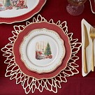 Тарілка Fissman CHRISTMAS EVE 20 см порцеляна (16027)