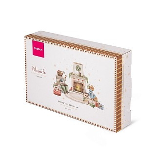 Форма для запекания Fissman 25х19х6 см MIRACLE фарфор (13749)