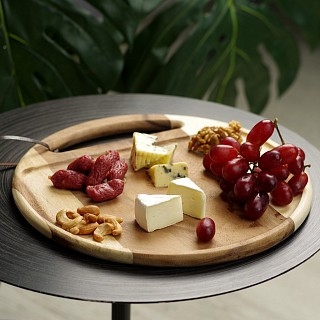 Обробна дошка Fissman 31x1,5 см акація (8037)