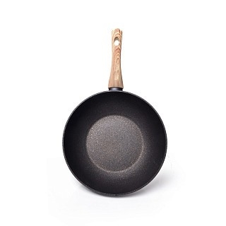 Сковородка ВОК Fissman BLACK COSMIC 24x7 см (4344) Сковородка ВОК Fissman BLACK COSMIC 24x7 см (4344)