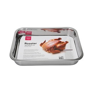 Деко для запікання Fissman 36x26x6 см нержавіюча сталь (5882)