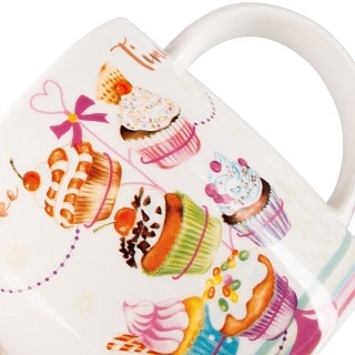 Кружка Fissman 350 мл порцеляна (14064)