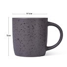 Кружка Fissman 330 мл, цвет КОРИЧНЕВЫЙ (6092)