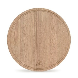 Обробна дошка Fissman кругла 35x35x1,5 см гівея (8068)