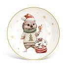 Блюдце Fissman MIRACLE 10 см фарфор (16023)