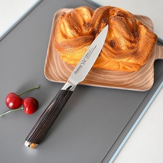 Овочевий ніж Fissman FUJIWARA 9 см сталь AUS-6 (2820)