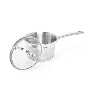 Ківш Fissman TIERNO 16x9,5 см / 1,5 л зі скляною кришкою нержавіюча сталь (5488) Ківш Fissman TIERNO 16x9,5 см / 1,5 л зі скляною кришкою нержавіюча сталь (5488)