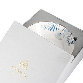 Набір з 4-х мисок Fissman LYON 18 см порцеляна (14070)