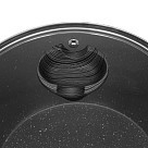 Каструля Fissman 20x9,5 см / 2,5 л ANGELA зі скляною кришкою алюміній з антипригарним покриттям (14606)