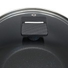 Каструля Fissman FERRO 22x10,5 см / 3,36 л зі скляною кришкою алюміній з антипригарним покри (14524)