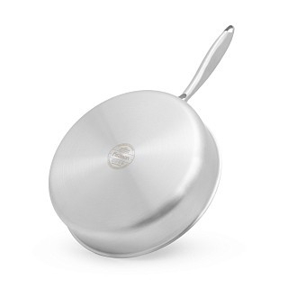 Сковорода глубокая Fissman AETERNUM 28x7,5 см нержавеющая сталь (15110)