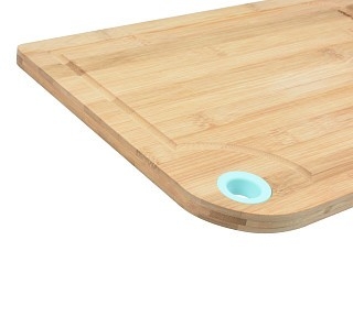 Разделочная доска для мяса, овощей и фруктов Fissman 39x28x1,5 см (8773)