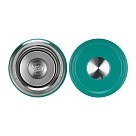 Термос-кружка Fissman 450 мл синий нержавеющая сталь (9880)