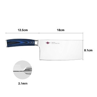 Поварский топор Fissman KOJIRO 18 см (2566)