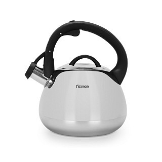 Чайник для кипячения воды Fissman AQUARIUS 2,5л нержавеющая сталь (5973)