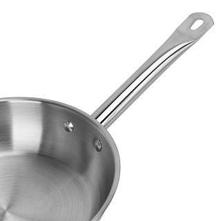 Сковорідка 28x6,5 см Fissman нержавіюча сталь (5437)