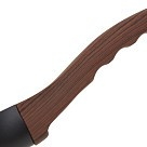 Ківш Fissman FILOMENA 16x8 см 1,2 л зі скляною кришкою алюміній з антипригарним покриттям (14529)