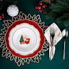 Тарелка Fissman CHRISTMAS EVE 27 см фарфор (16026)