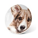 Тарелка Fissman DOGS 10 см фарфор (16074)