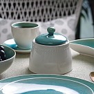 Цукорниця Fissman CELINE 450 мл, колір лазурний кераміка (6231)