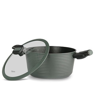 Кастрюля Fissman BRILLIANT 28x13,5 см / 7,1л со съемными ручками (14383) Кастрюля Fissman BRILLIANT 28x13,5 см / 7,1л со съемными ручками (14383)