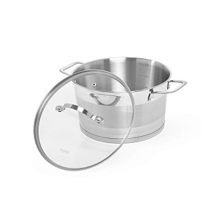 Кастрюля Fissman TIERNO 20x11,5 см/3,1л со стеклянной крышкой нержавеющая сталь (5495) Кастрюля Fissman TIERNO 20x11,5 см/3,1л со стеклянной крышкой нержавеющая сталь (5495)