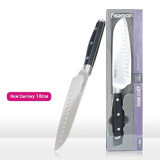 Ніж сантоку Fissman DEMI CHEF 18 см (2365) Ніж сантоку Fissman DEMI CHEF 18 см (2365)